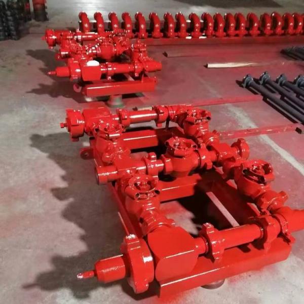 Quality Drilling Rig Choke Manifold API 16C Mud Standpipe Manifold  For Oil Well Drilling Petroleum Equipment for sale