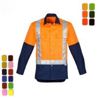 China OEM Reflective Safety Shirts High Visibility Safety Polo Shirt With Pockets factory