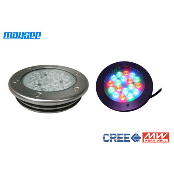 Quality Dmx Underwater Swimming Pool Led Lights 54w High Power 25 Degree for sale