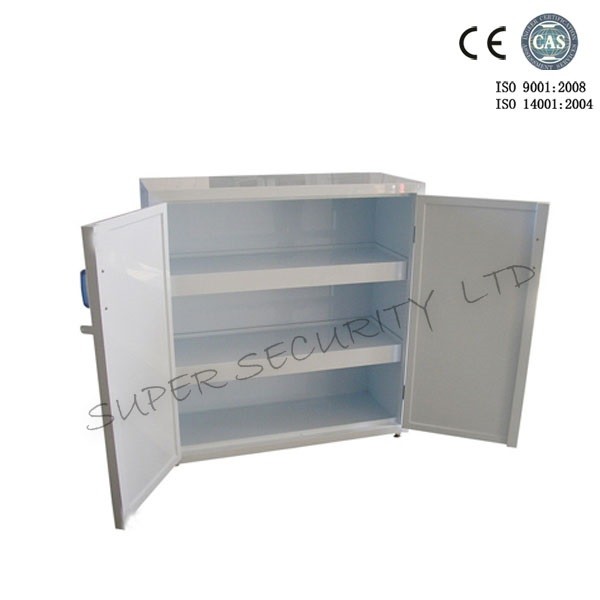 Quality Vertical Plastic Solvent Acid / Alkaline Corrosive Storage Cabinet 2 Fixed for sale