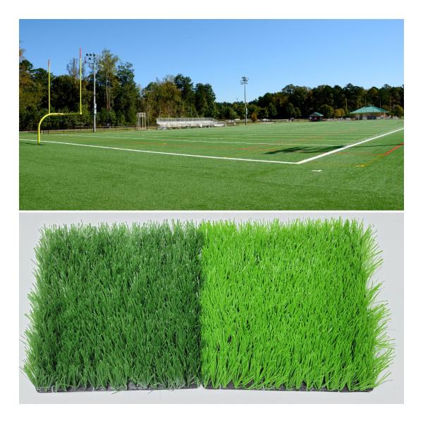 Quality 30mm Artificial Grass Soccer Field Non Infill SBR Fake Soccer Grass Factory Directly for sale