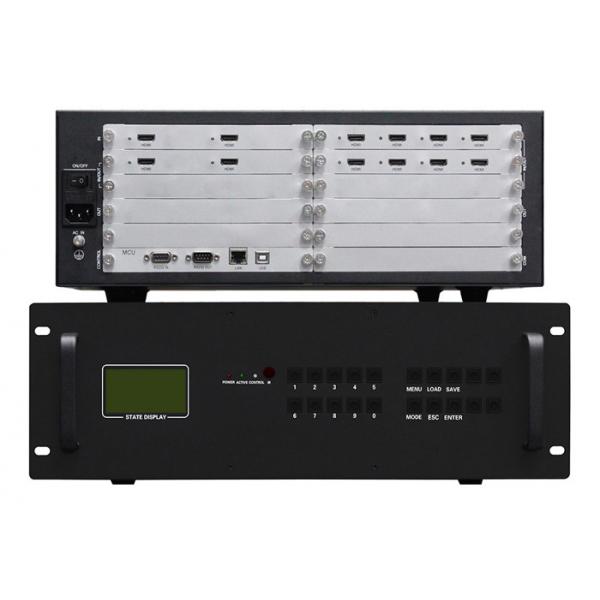 Quality 3840x2160 60Hz Modular Video Wall Controller 4K Analog Audio Output for sale
