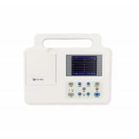 China 3 Channel Portable Ecg Monitor Electrocardiograph Machine Built In Printer factory