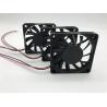 China 60 Mm Computer Cooling Fans Ball Bearing 12V DC Plastic Housing Low Noise factory