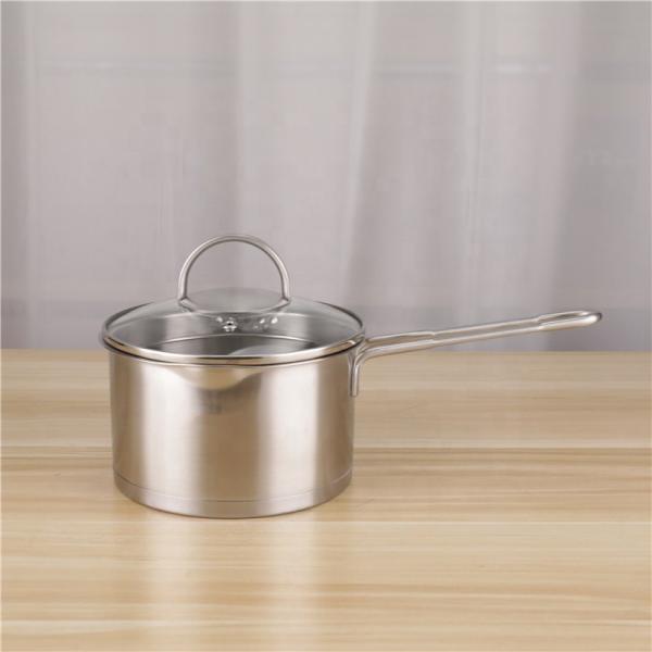 Quality Milk Soup Cookware Pot Restaurants Caterers Stainless Steel 201 Stock Pot for sale