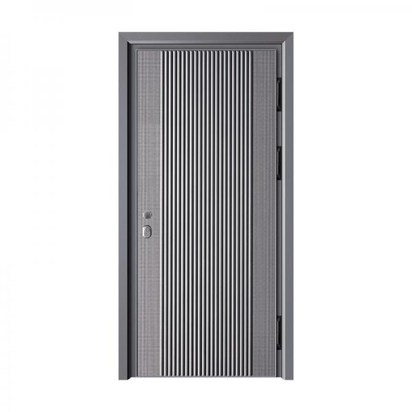 Quality Villa Morden Front Steel Door Entry Door With Frame Sound Proof customized size for sale