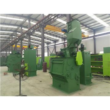 Quality 1500kg/hr Rubber Belt Shot Blasting Machine Stamping Parts Cleaning for sale