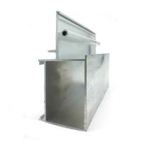 Buy cheap Curtain Wall Architectural Aluminium Profiles Silver Color T3 from wholesalers