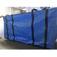 Quality 3 Yards Blue Waste Skip Bags For Office Space Junk Construction Waste for sale