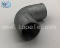 China BS4568 20mm/25mm/32mm 90 Degree Galvanized Malleable Iron Cast Solid Elbow factory