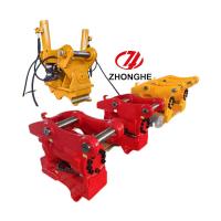 Quality 25 Ton Excavator Quick Coupler , Hydraulic Tilting Quick Hitch CE Approval for sale