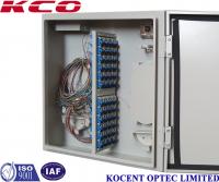 China Indoor FTTH FTTB Fiber Optic Terminal Box 4 Cable Ports Steel Tape Material KCO-ODB-48A factory