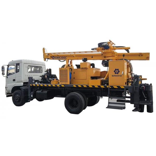 Quality Full Hydraulic Truck Type Water Well Drilling Equipment 132kw Diesel Engine Power for sale