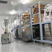 Quality PLC Stable Cosmetic Packaging Equipment , Multifunctional Hair Film Making for sale