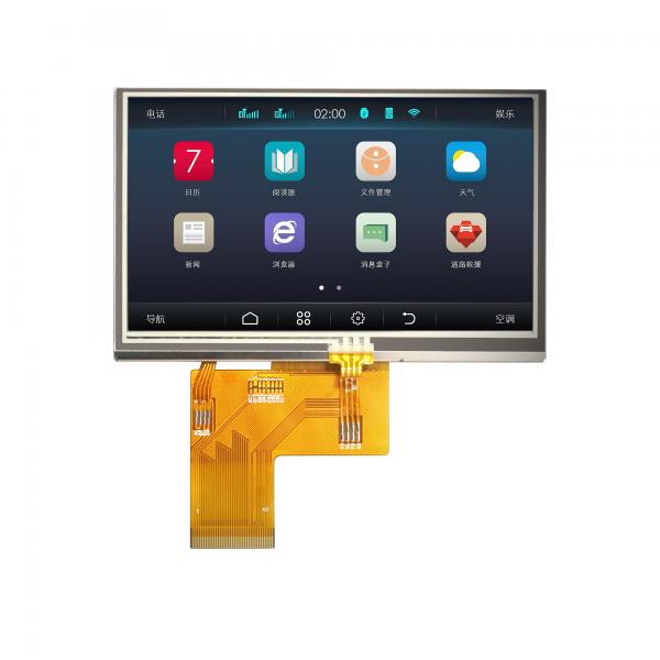 Quality IPS 40PIN Parallel LCD Display ST7262 4.3 Inch Touch Screen 800xRGBx480 for sale
