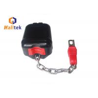 China Zinc Alloy Shopping Cart Coin Lock With 260mm Chain factory