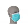 China Non Woven Disposable Face Mask 3 Ply 4 Folder With Splash Repellent Barrier factory