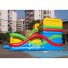 China Commercial Use Outdoor Cross Rainbow Inflatable Fun City For Sale Made Of Top Quality Pvc Tarpaulin factory