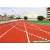 China SSGsportsurface Full PU Mixed Recycled Rubber Running Track Playground Flooring factory