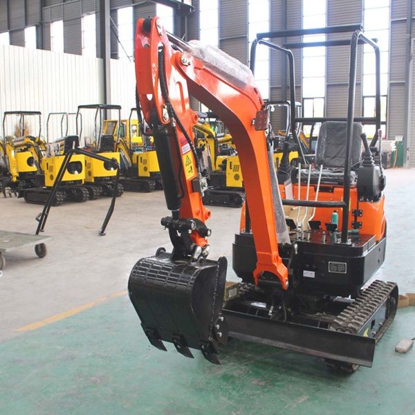 Quality 0.8 Tonne Mini Digger With Auger SGS Diesel Engine Excavator for sale