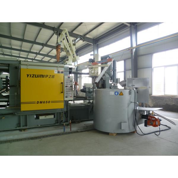 Quality NG Gas 0.30MPa Aluminum Crucible Furnace For Melting Aluminum Alloy ISO9001 for sale