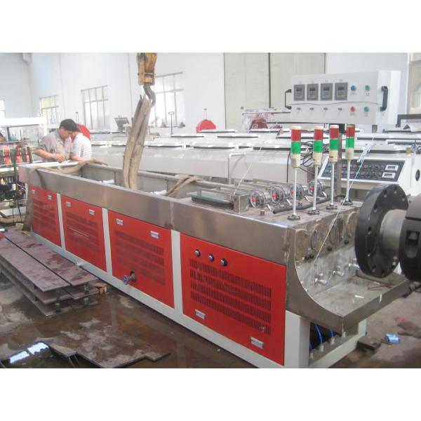 Quality Durable Four PVC Pipes Manufacturing Machine 250KG/H / 350KG/H Capacity Double Screw for sale