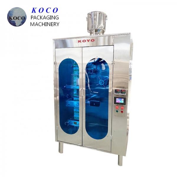 Quality KOCO Fully automatic side sealing liquid packaging machine packaging capacity 100-500 ml for sale