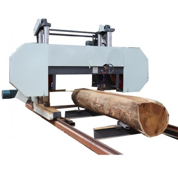 Quality Electric Motor Large Bandsaw Mill Horizontal Band Saw For Cutting Logs for sale