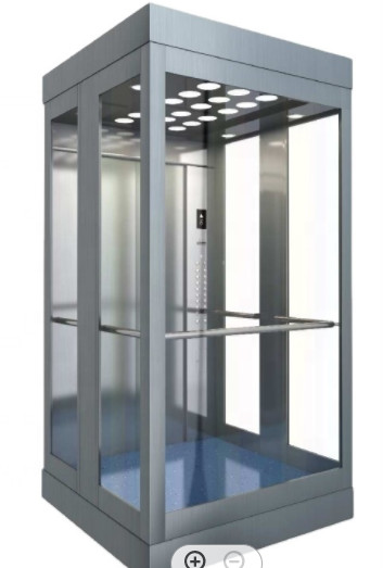 Quality Square Round Glass Elevator Residential for sale
