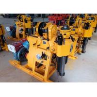 China Diesel Engine Power Borehole Drilling Machine With BW 160 Mud Pump 150 Meters Depth factory