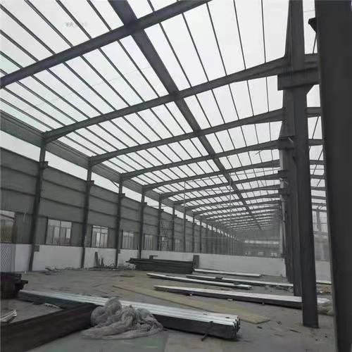 Quality Q245B Agricultural Industrial Steel Buildings Gray Single Span PEB Shed for sale