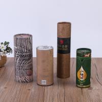 Quality Biodegradable Food Grade Paper Tube Packaging Box For Herbal Tea for sale