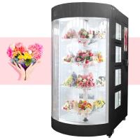 China 24 Hours Outdoor Fresh Cut Flower Vending Machine For Floral Shop Bouquets factory