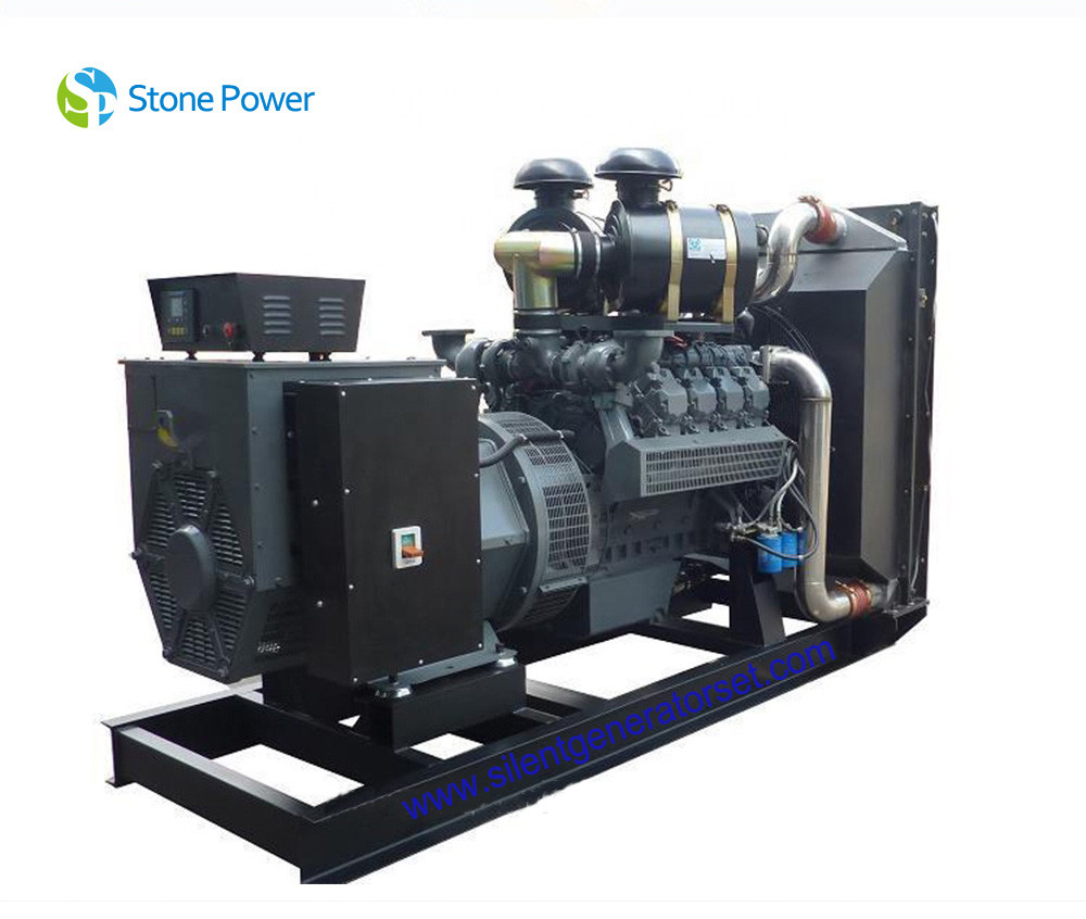 China DC24V DEUTZ Diesel Generator Set , 400KW 500KVA Water Cooled Diesel Generator for sale