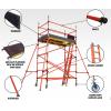 Quality Portable Insulation And Scaffolding High Safety Insulated Light Duty Scaffold for sale