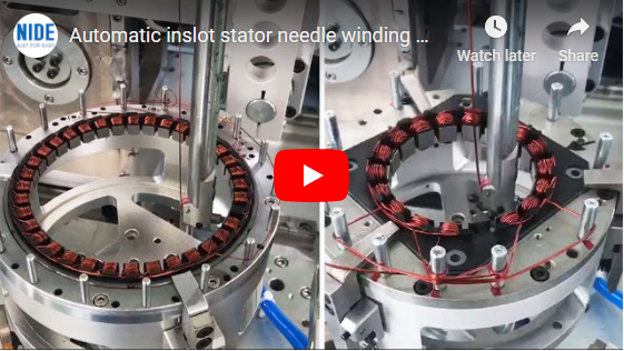 automatic DD motor stator needle winding machine