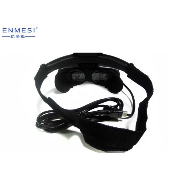 Quality Personal Theater Head Mounted Display Glasses Adjustable High Resolution for sale