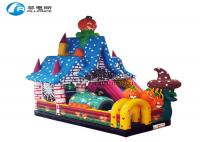 China factory cheap bouncy castle halloween party bouncer jumping slide factory