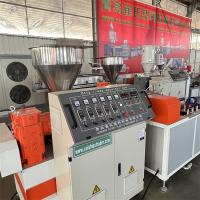 China Corrosion Resistant PVC Water Pipe Machine , Flexible Pipe Making Machine Extruder factory