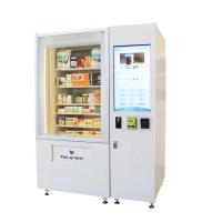 China Smart combo Robotic Vending Machine with Lift System for Fresh Food sandwich Salad sushi cupcake with microwave oven factory