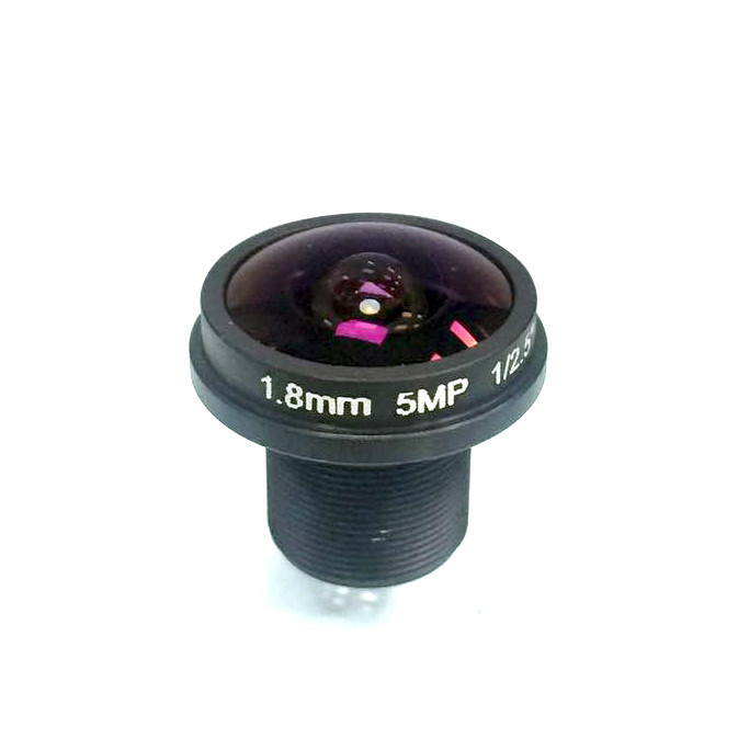 China Metal 1080P IP Cameras IR Cut 1.8mm CCTV Fisheye Lens for sale