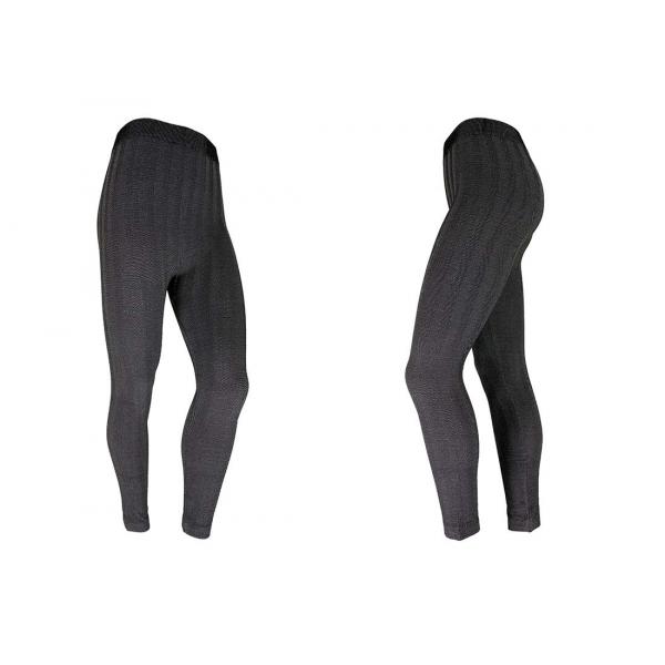Quality XXL Womens Seamless Leggings 230gsm 95 Polyester 5 Spandex Leggings Black And Grey for sale