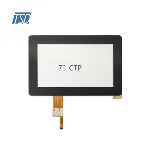 Quality Custom PCAP Touch Screen Ctp Tempered Glass I2C Interface 7 Inch for sale
