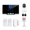 China Alexa Compatible ROHS WiFi Security Alarm System With Camera factory