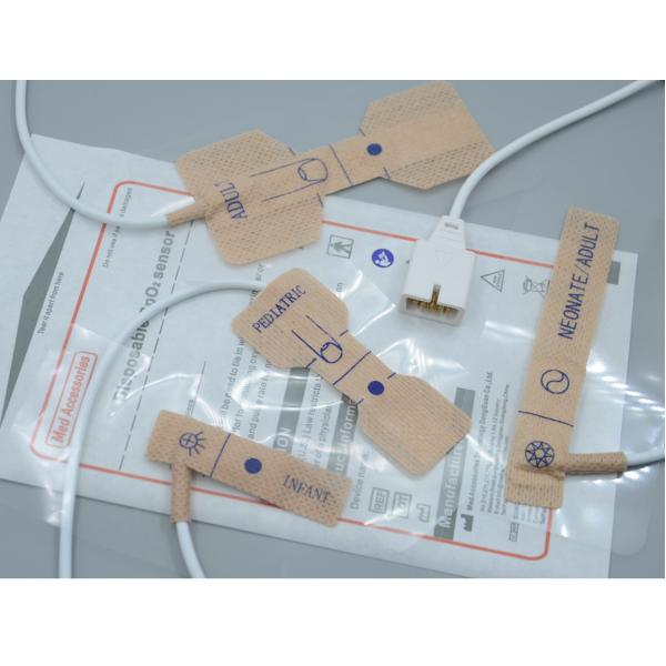 Quality Factory Medical Adult Disposable Spo2 Sensor Adhesive Durable For Main Brand for sale