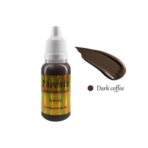 Quality 15 ml/bottle Micro Tattoo Ink Permanent Makeup Pigments For Eyebrow Lips for sale