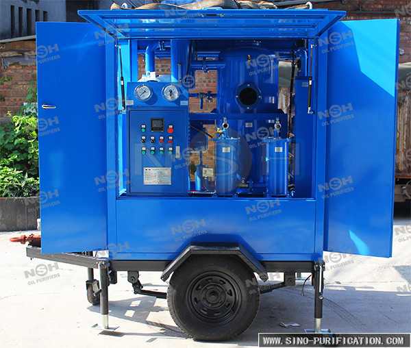 Quality Weather Proof Cover Transformer Oil Dehydration Machine For Substation for sale