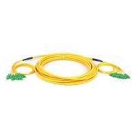 Quality SC/APC - SC/APC Breakout Fiber Cable Singlemode SM 12 Cores Fiber Optic for sale