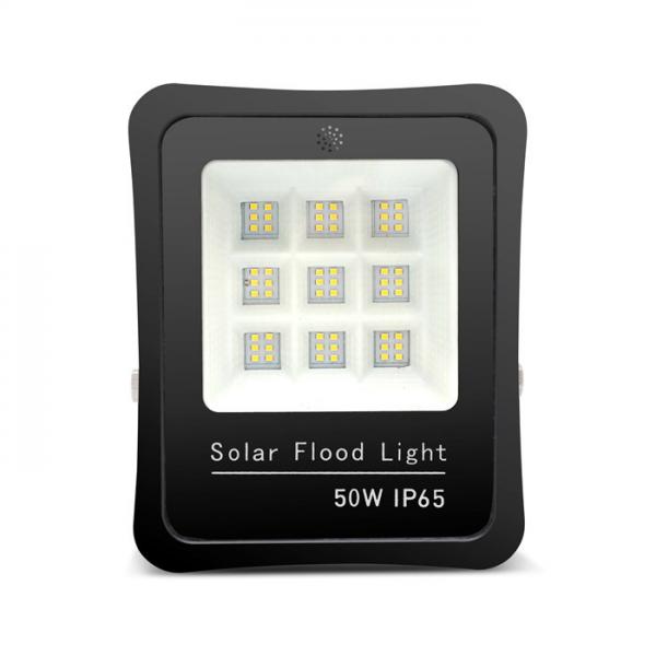 Quality 50W Solar Powered IP65 2-3 Rainy Days LED Landscape Flood Lights for sale