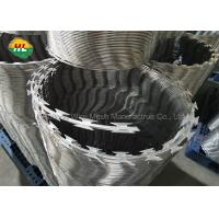 Quality 450mm Diameter Concertina Razor Wire Fence 8-10m Length for sale